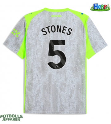 Manchester City John Stones #5 Tredje Tröja 2025-26 Kortärmad
